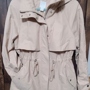 H&M Khaki raincoat